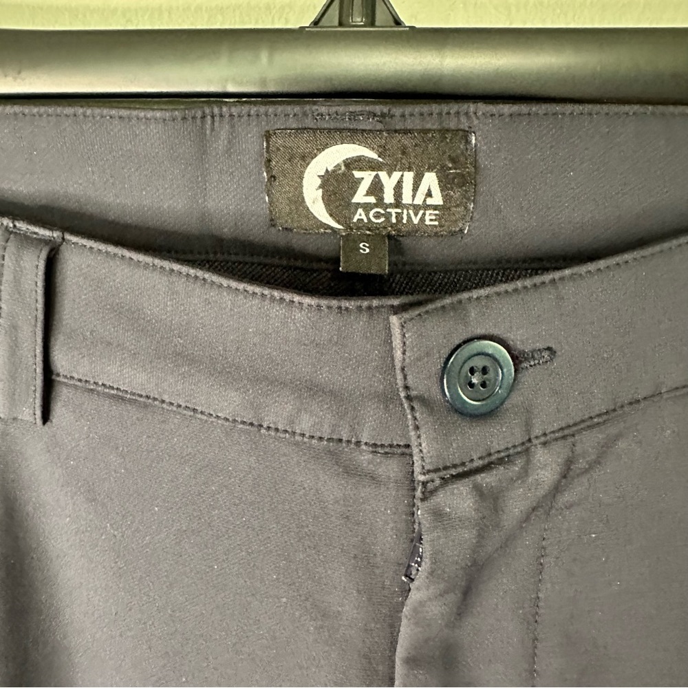 Zyia Active Pants Size S Black Casual Loose